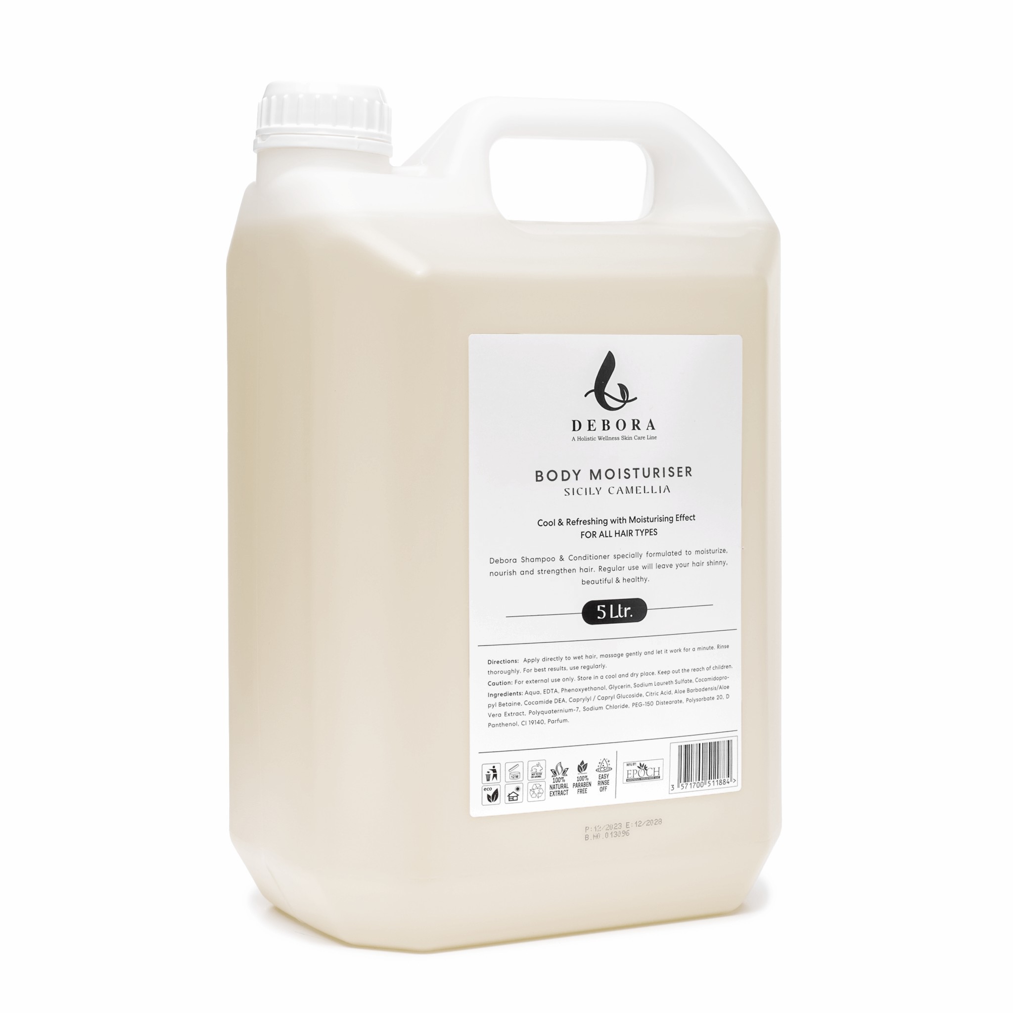 36 Debora Sicilly Camelia Body Lotion 5L - Image 1