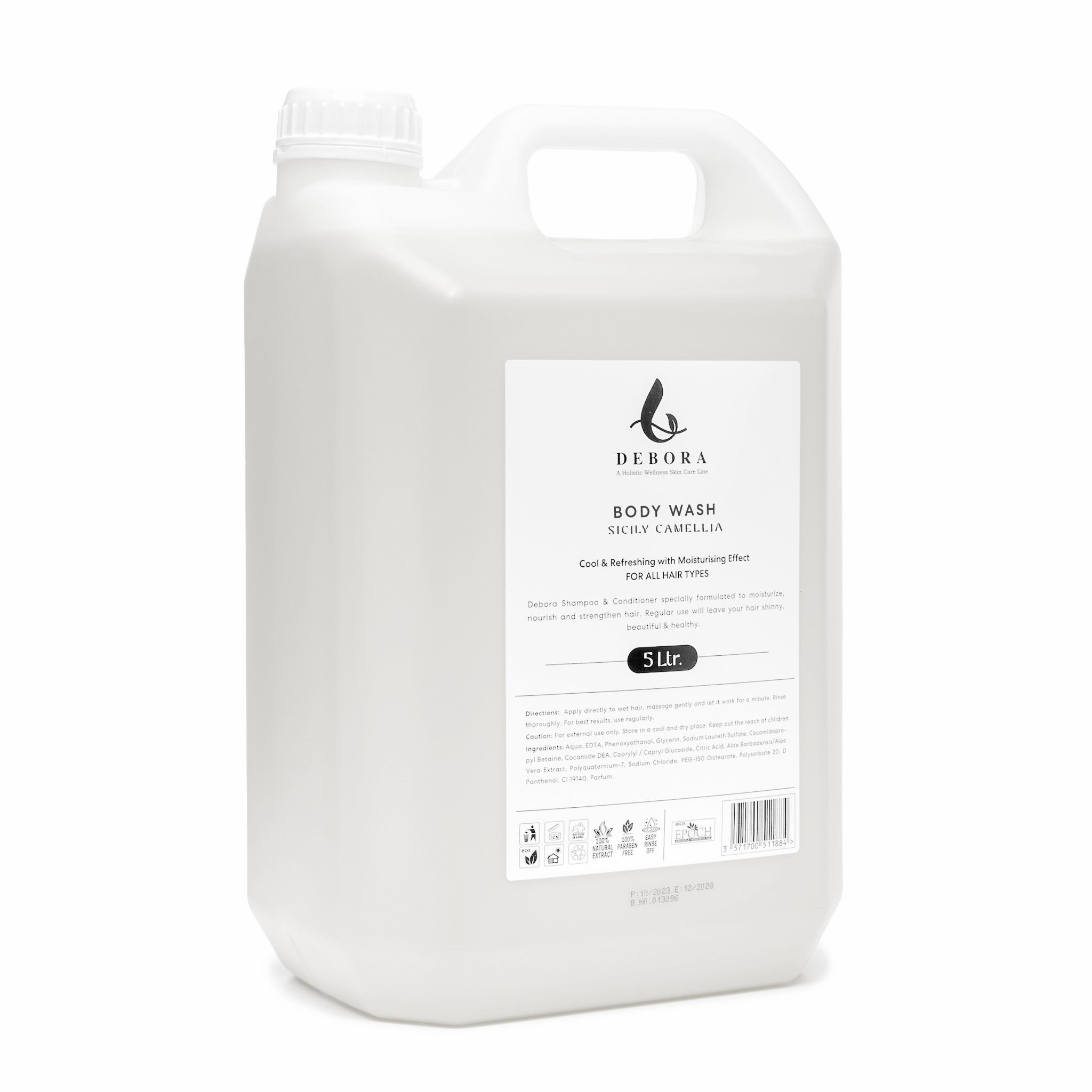 38 Debora Sicilly Camelia Shower Gel 5L - Image 1