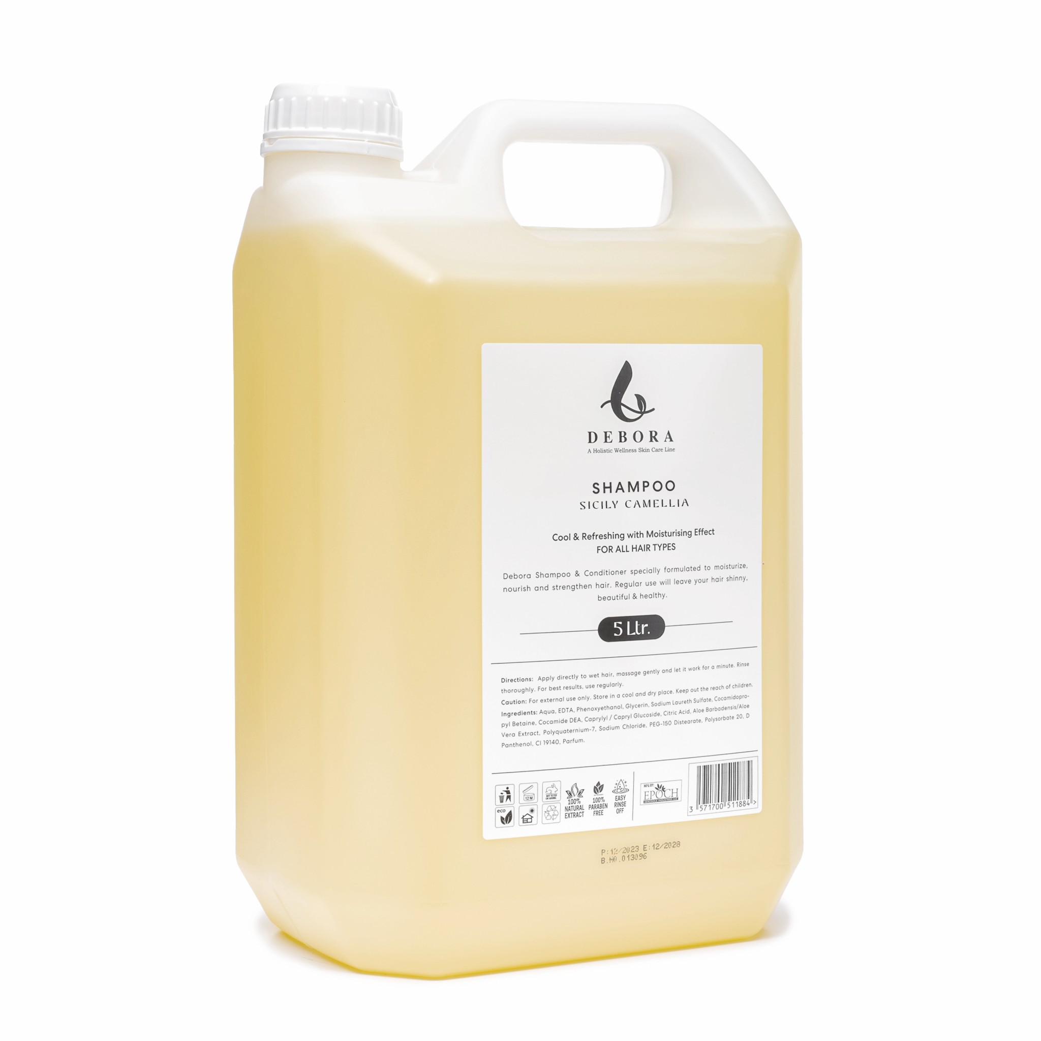 39 Debora Sicilly Camelia Shampoo 5L - Image 1