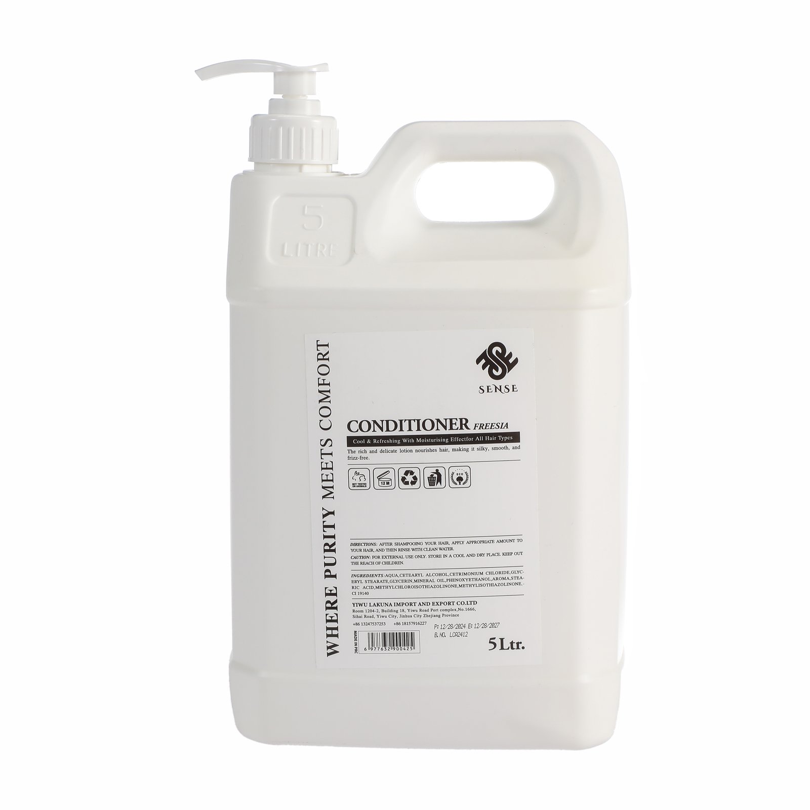 85-1.jpg Sense Freesia Conditioner 5L - Image 1