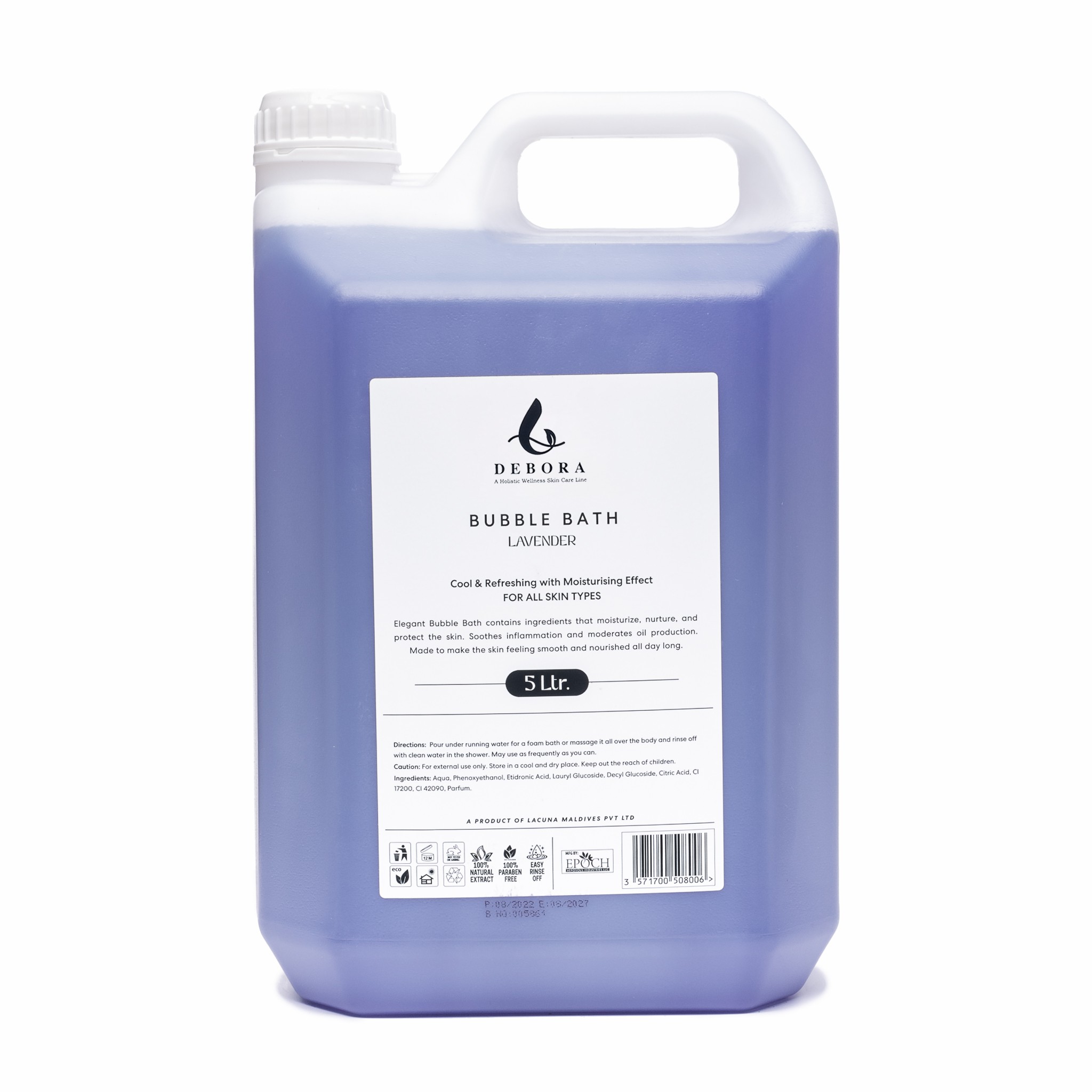 Debora Lavender Bubble Bath - 5L