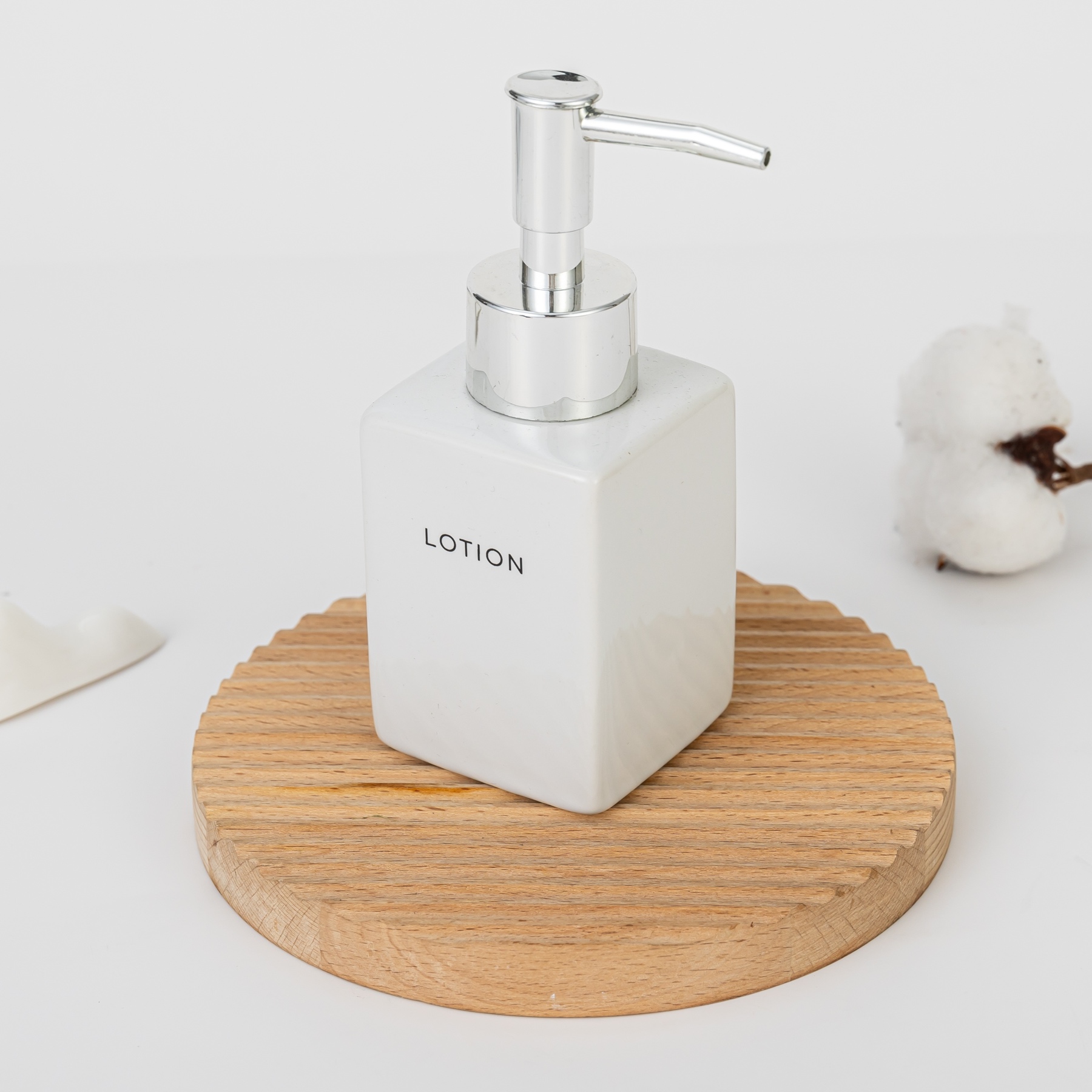 Ceramic Dispenser - Lotion