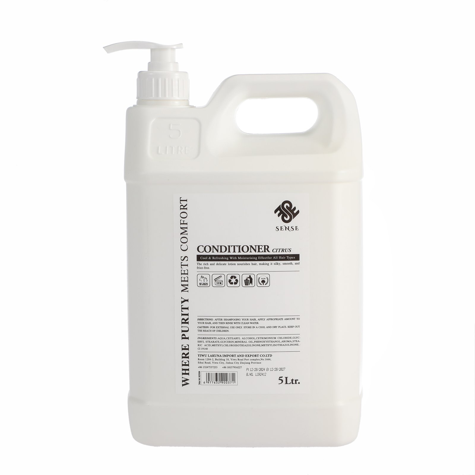 Sense Citrus Conditioner5L
